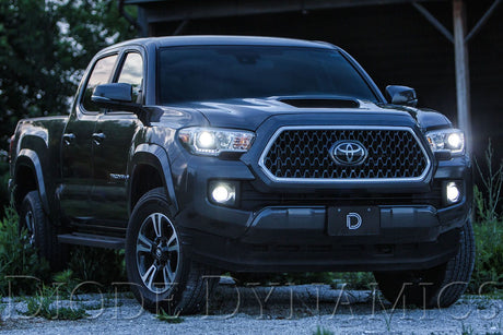 Toyota Tacoma with LED fog lights