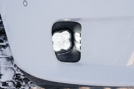 2013-2018 RAM 1500 with SS3 Vertical LED Fog Light Kit installed