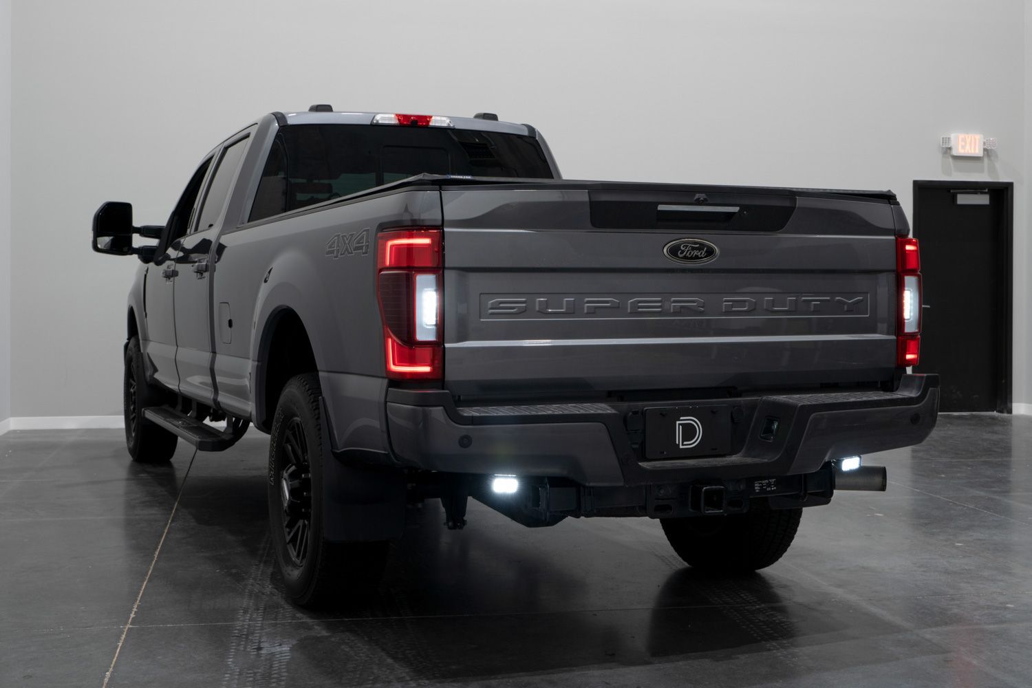 2017-2022 Ford Super Duty with Stage Series LED Reverse Light Kit