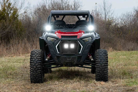 2019-2023 Polaris RZR XP with Stage Series A-Pillar Pod Kit installed