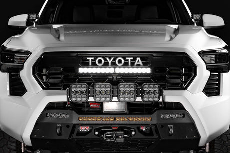 TRD Pro Grille Lightbar Kit installed on a 2024-2026 Toyota Tacoma