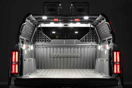 Stage Series LED Bed Light Kit installed on Kuat IBEX Bed Rack