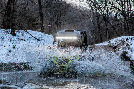 Stage Series LED light bar optic patterns