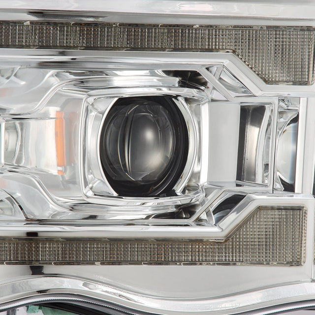 02-05 Dodge Ram LUXX-Series LED Projector Headlights Chrome