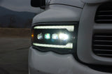 02-05 Dodge Ram NOVA-Series LED Projector Headlights Alpha-Black (ETA late Mar)