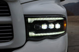 02-05 Dodge Ram NOVA-Series LED Projector Headlights Alpha-Black (ETA late Mar)