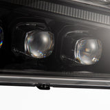 03-06 Chevrolet Silverado/02-06 Avalanche (without body cladding) NOVA-Series LED Projector Headlights Alpha-Black