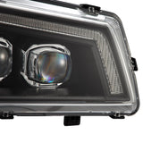 03-06 Chevrolet Silverado/02-06 Avalanche (without body cladding) NOVA-Series LED Projector Headlights Black