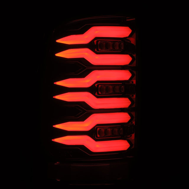 07-13 GMC Sierra LUXX-Series LED Tail Lights Alpha-Black
