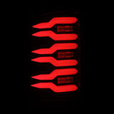 07-13 GMC Sierra LUXX-Series LED Tail Lights Black Red