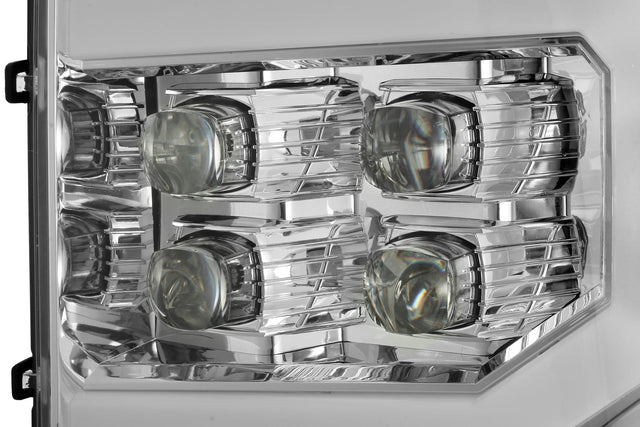 07-13 GMC Sierra NOVA-Series LED Projector Headlights Chrome