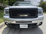 07-13 GMC Sierra PRO-Series Halogen Projector Headlights Black