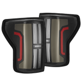 07-13 Toyota Tundra NOVA-Series Prismatic LED Tail Lights Black