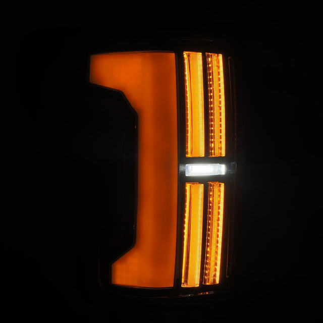07-13 Toyota Tundra NOVA-Series Prismatic LED Tail Lights Black