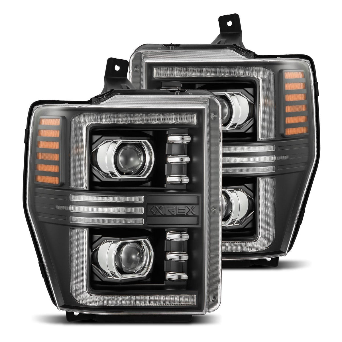 08-10 Ford Super Duty/Excursion PRO-Series Halogen Projector Headlight ...