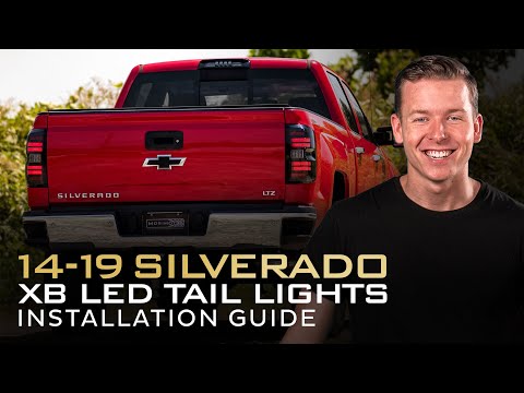 GMC Sierra 3500HD Dually (15-19) XB LED Tail Lights (Red)