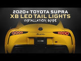 Toyota Supra (2020+) XB LED Tail Lights (Smoked)