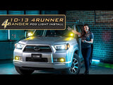4Banger Led Ditch Light System: Toyota 4Runner (10-13)