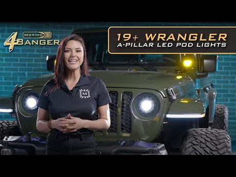 Système d'éclairage de fossé à LED 4Banger : Wrangler JL (2018+)