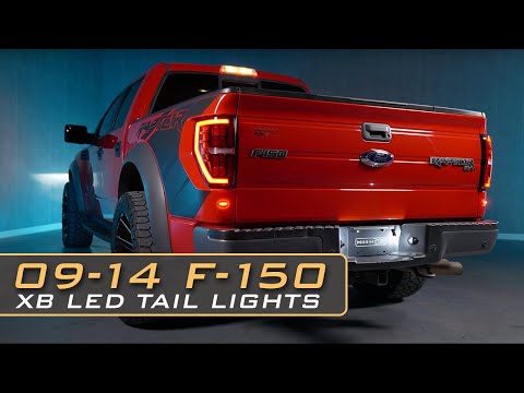 Ford F-150 (09-14) XB LED Tail Lights (Red)