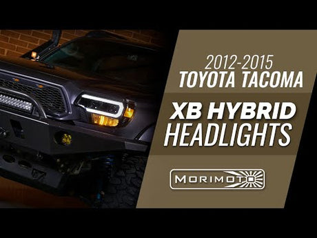 Toyota Tacoma (12-15) XB Hybrid Led Headlights (Amber Drl)