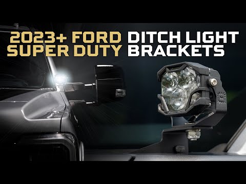 2Banger Led Ditch Light System: Ford Super Duty (23+)
