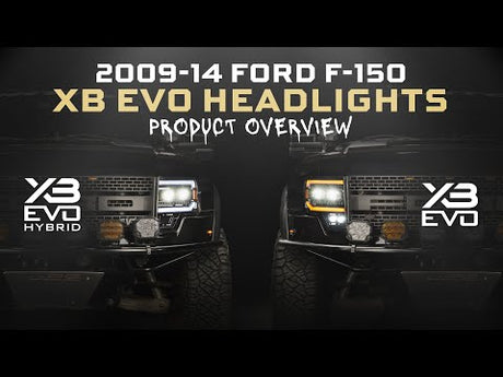Ford SVT Raptor (10-14) XB Evo Hybrid Led Headlights