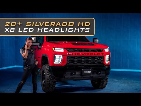 Chevrolet Silverado HD (20-24) : phares à LED XB