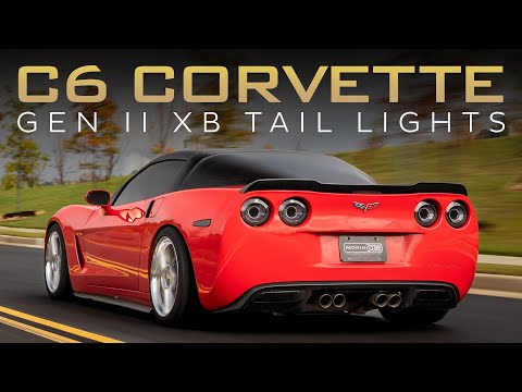 Chevrolet Corvette (05-13) XB LED Tail Lights (Red)