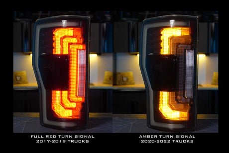 Feux arrière à LED pour Ford Super Duty (17-22) XB (fumés)