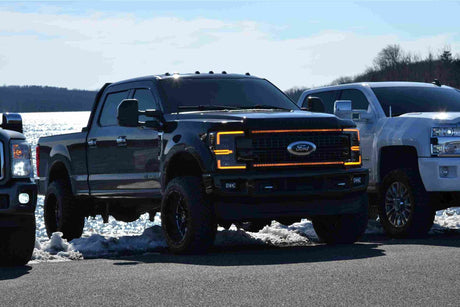 Ford Super Duty (17-19) XB Led Headlights (Amber Drl)