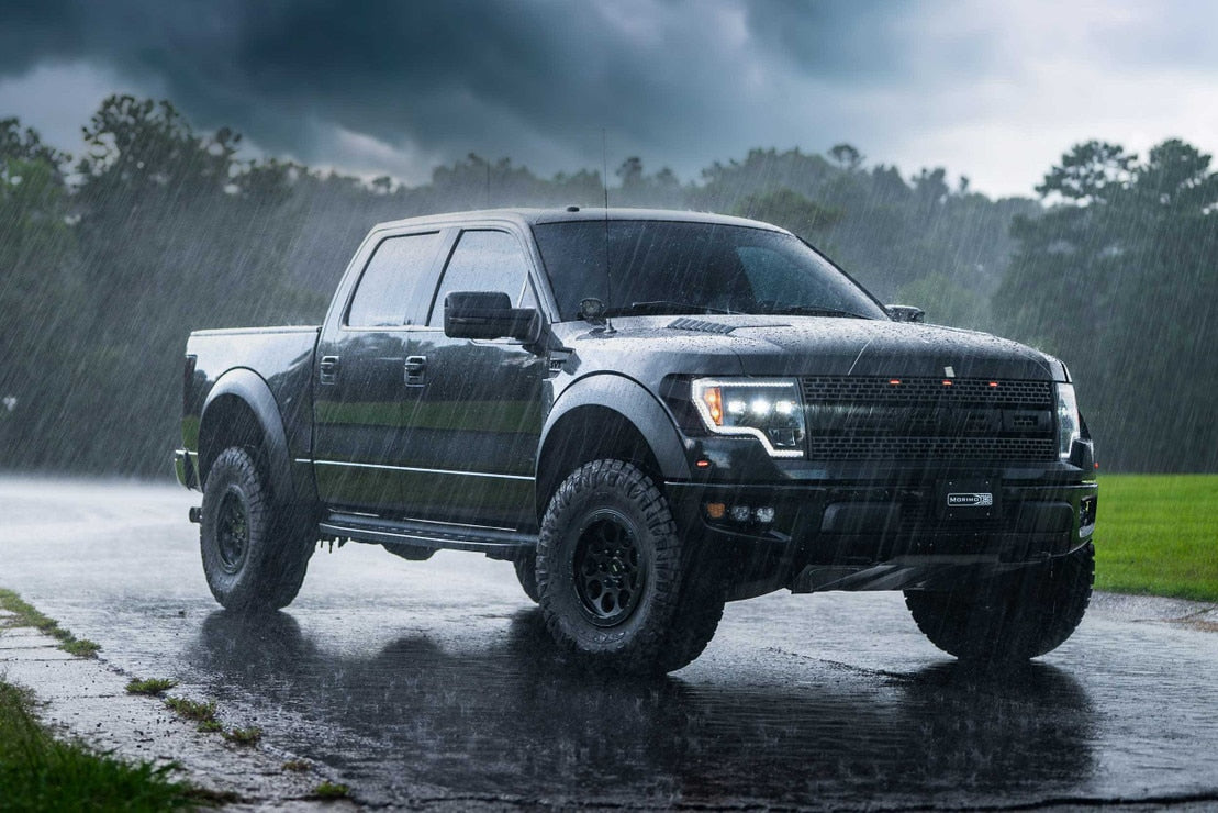 Chevrolet Silverado (14-15) : phares antibrouillard à DEL Morimoto 4banger