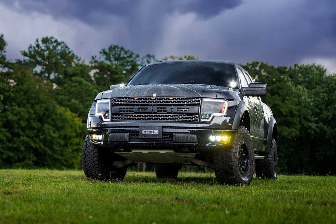 Chevrolet Silverado (14-15) : phares antibrouillard à DEL Morimoto 4banger