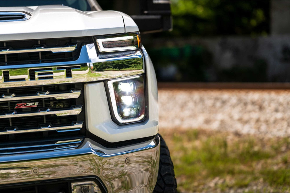Chevrolet Silverado HD (20-24) : phares à LED XB