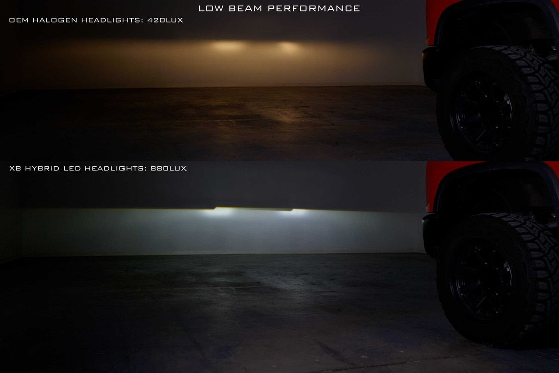 Chevrolet Silverado HD (20-24) XB Hybrid Led Headlights