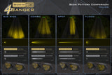 4Banger Led Ditch Light System: Ford F150 (2021+)