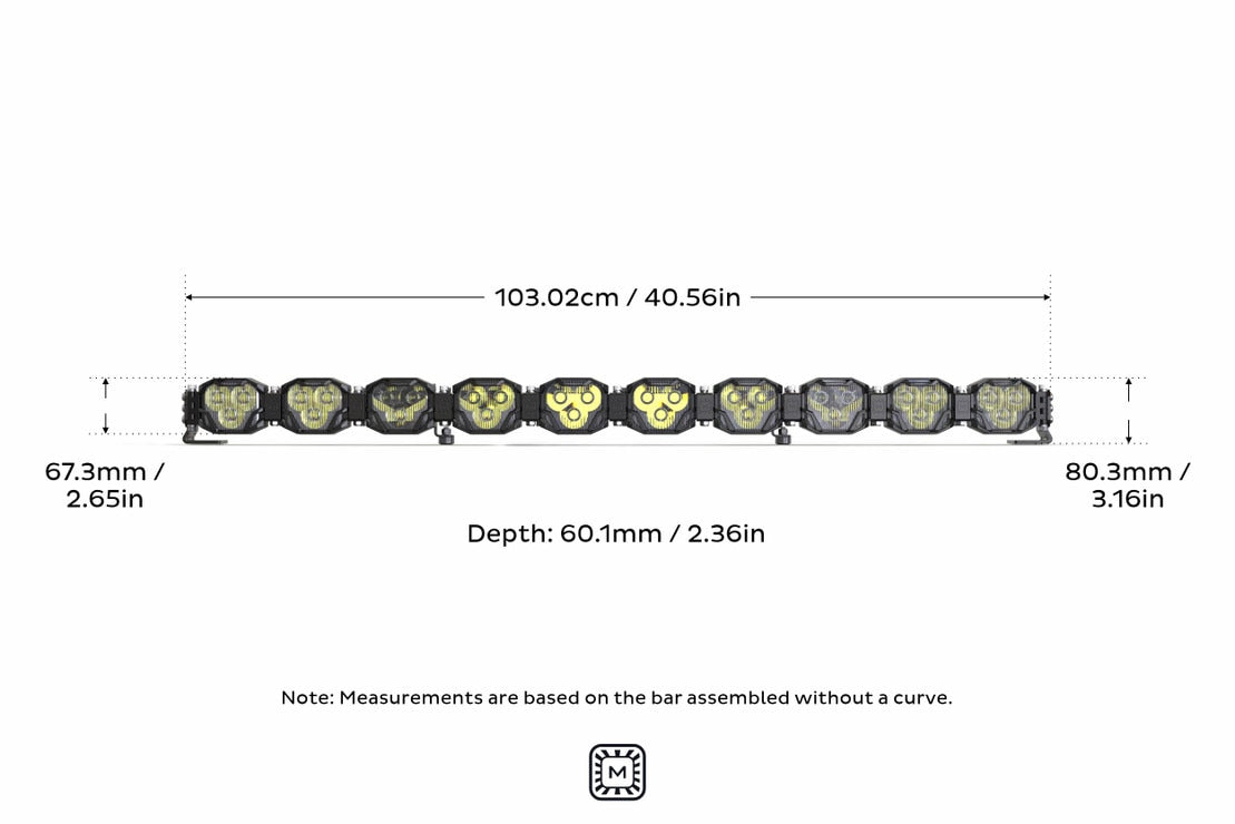 4Banger Bar: 10 Pod / 40.5"