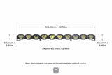 4Banger Bar: 10 Pod / 40.5"