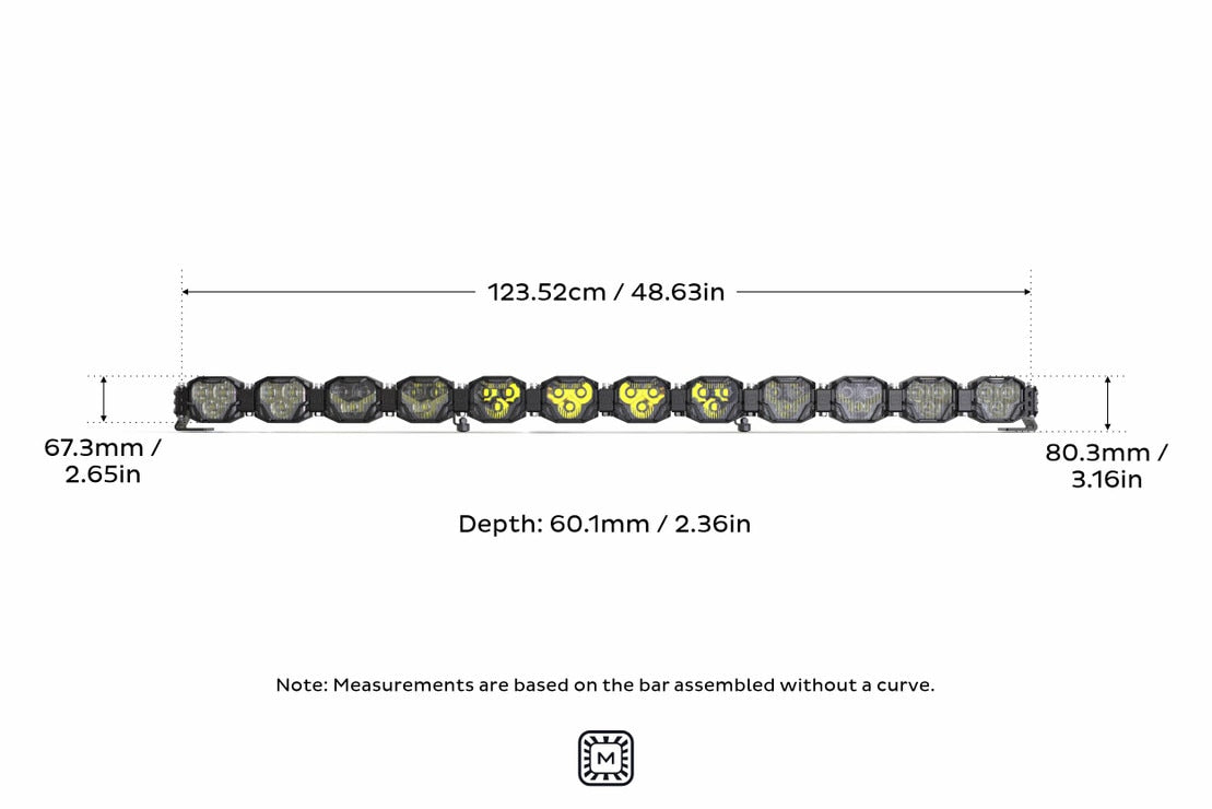 4Banger Bar: 12 Pod / 48.5"