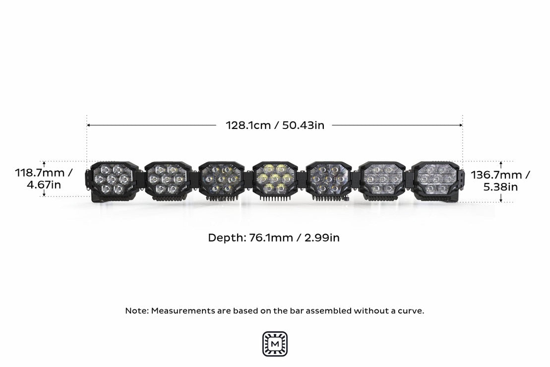 Bigbanger Bar: 7 Pod / 50.5"