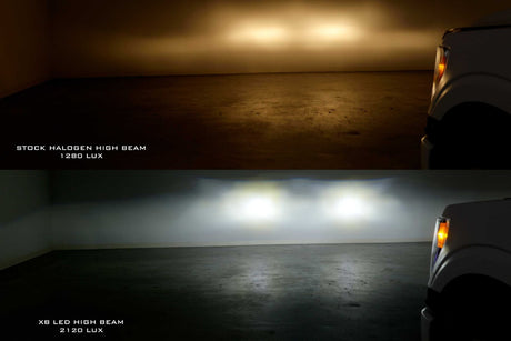 Ford F-150 (21-23) XB Led Headlights (Amber Drl)