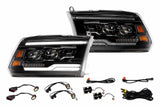 Dodge Ram (09-18) : phares à LED Morimoto Xb (ambre Drl)