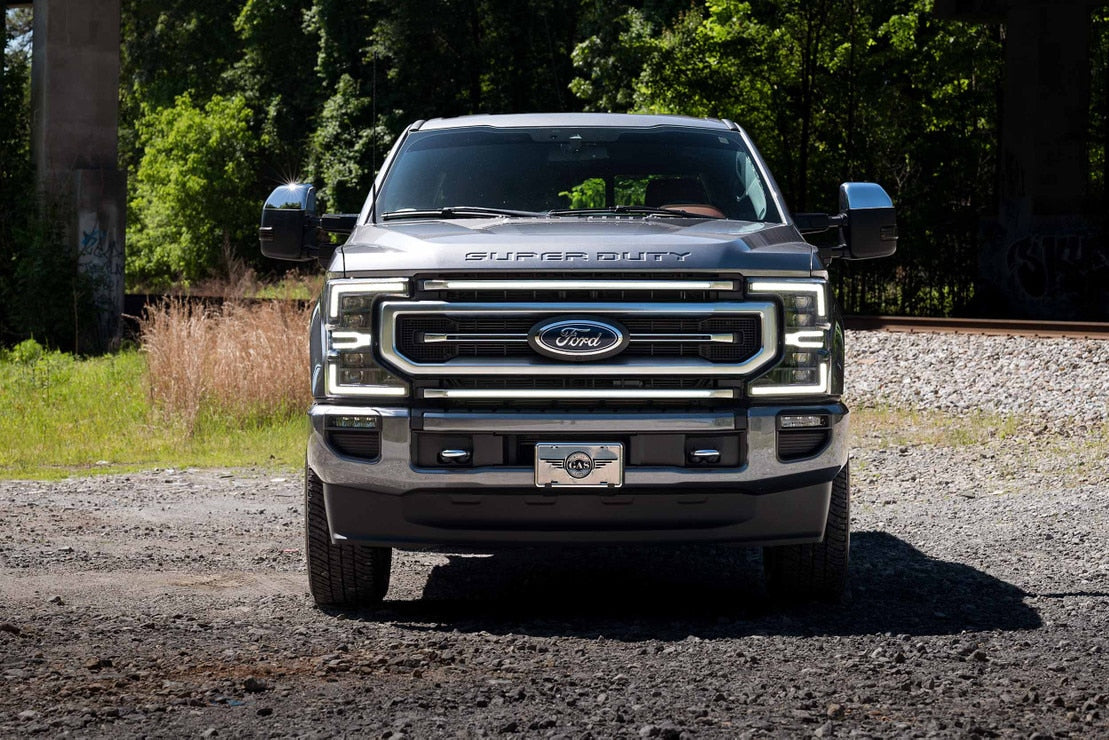 Ford Super Duty Platinum (20-22) XBG LED Grille Inserts