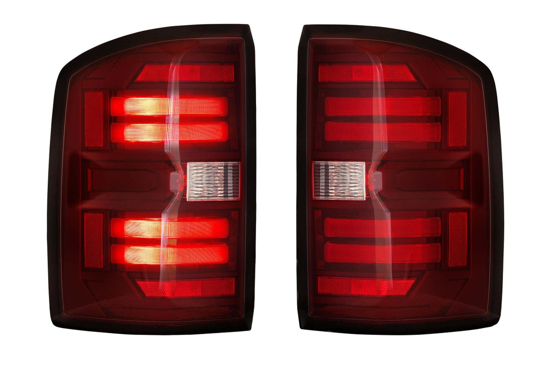 GMC Sierra 1500 (14-18) XB LED Tail Lights (Red)