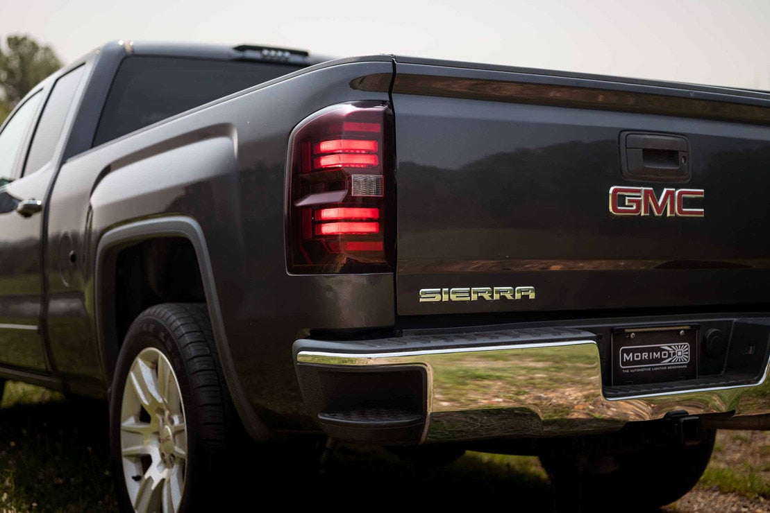 GMC Sierra 1500 (14-18) XB LED Tail Lights (Red)