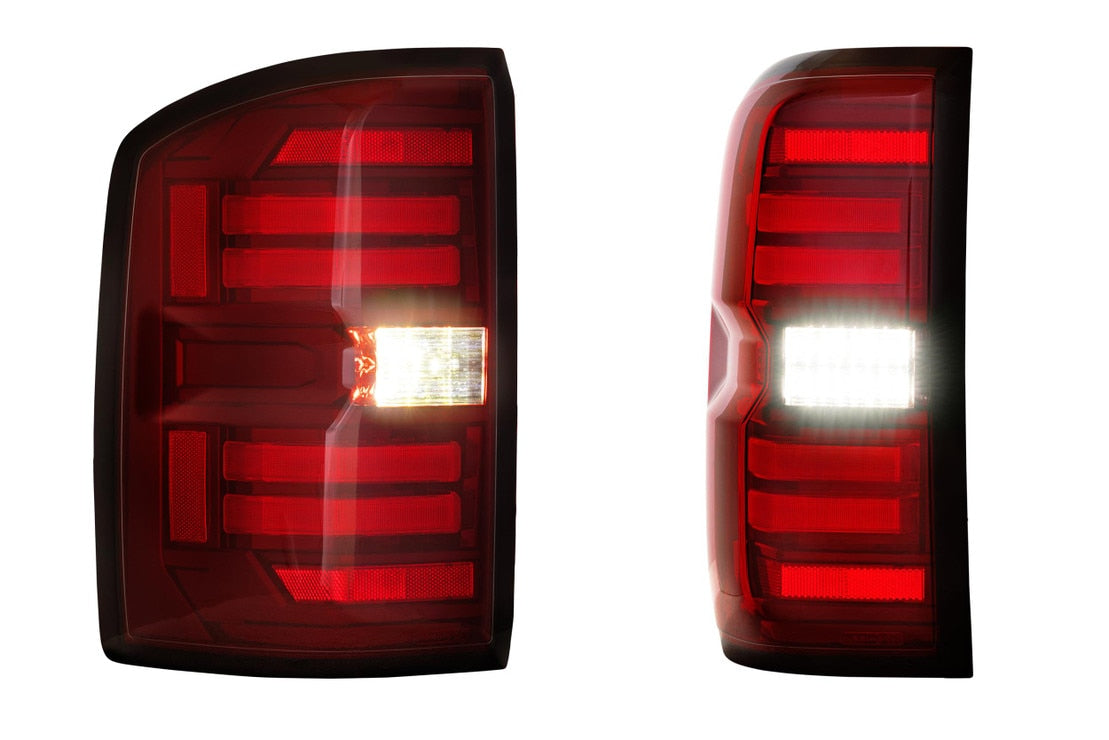 GMC Sierra 1500 (14-18) XB LED Tail Lights (Red)