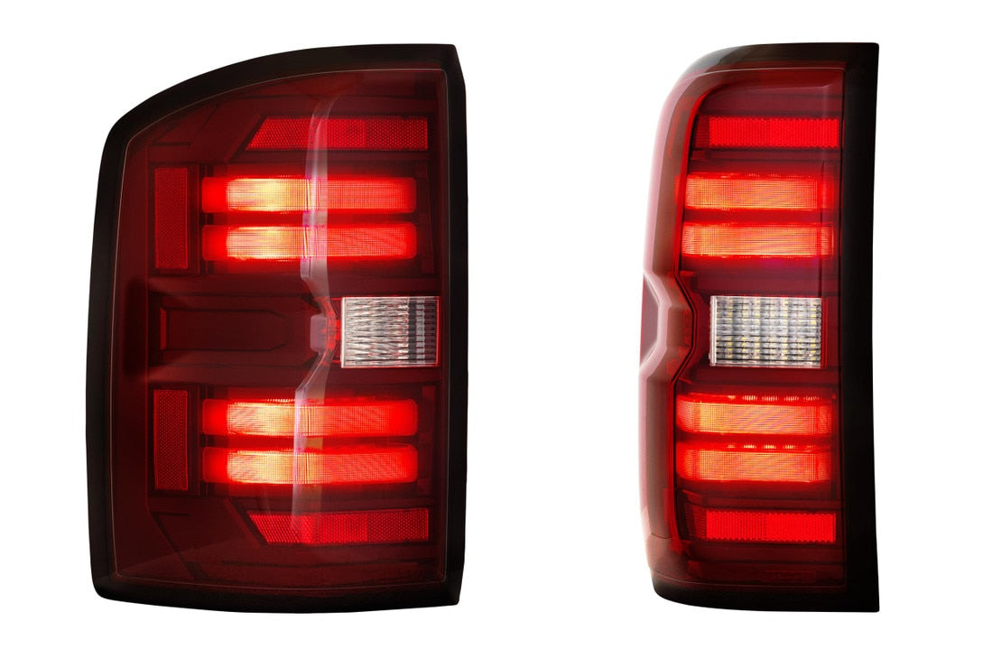 GMC Sierra 1500 (14-18) XB LED Tail Lights (Red)