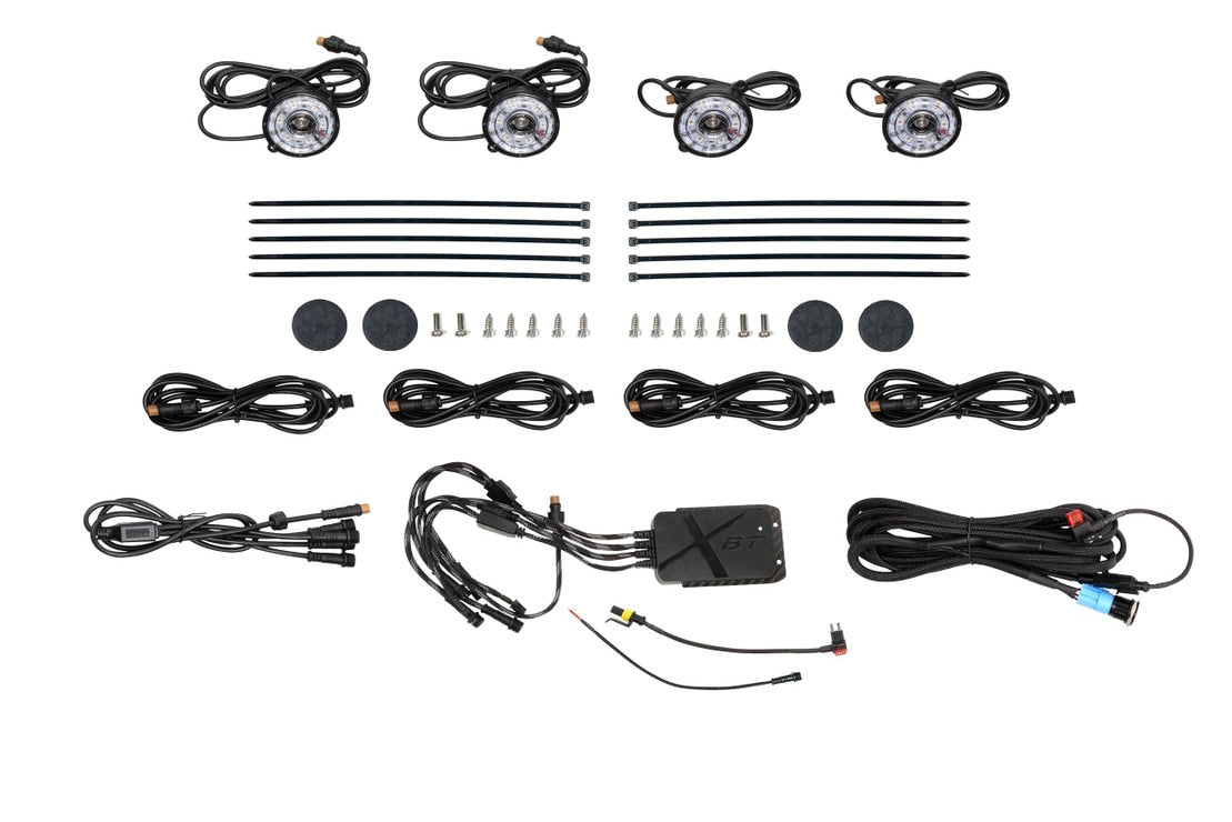 Morimoto Rock Light Kit: Color Changing Rgb (4 Pc)