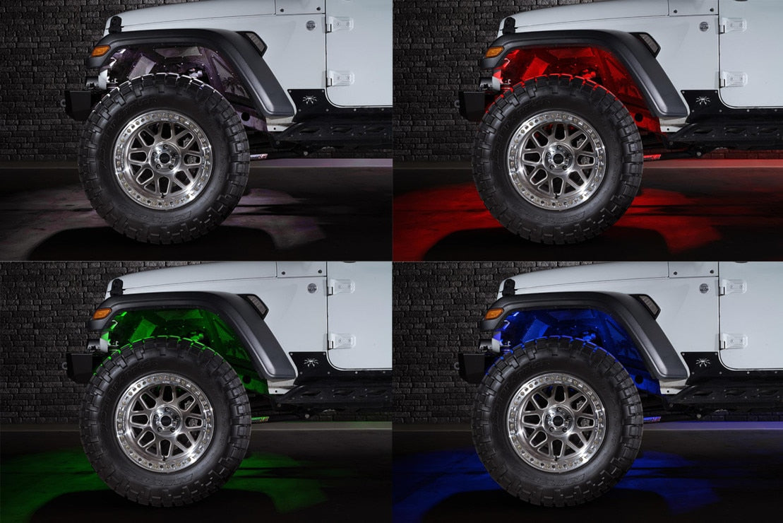 Morimoto Rock Light Kit: Color Changing Rgb (4 Pc)
