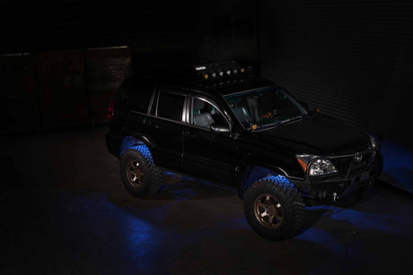 Kit d'éclairage Morimoto Rock : RVB à changement de couleur (4 pièces)